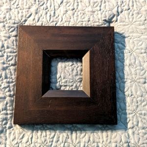 Pair of solid wood frames/wall art